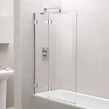 elegáns kétrészes kádparaván elegáns kétrészes kádparaván