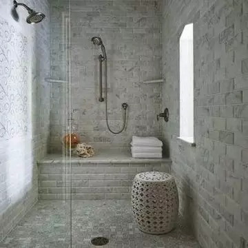 épített zuhanyzó