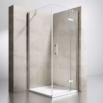 mimimalista szögletes zuhanykabin